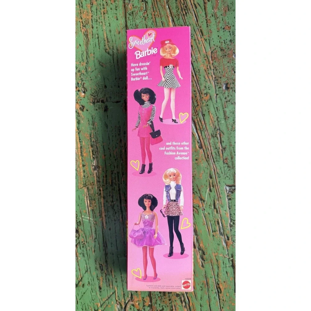 Barbie‎ Sweetheart Barbie Blonde Doll Mattel 1997 Pink Dress 18608
